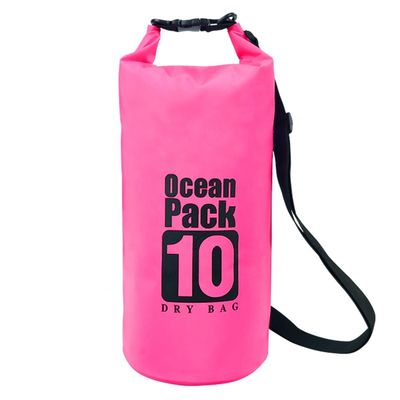 Outdoor 500D PVC Waterproof Dry Bag Dengan Kapasitas 5L 10L 15L