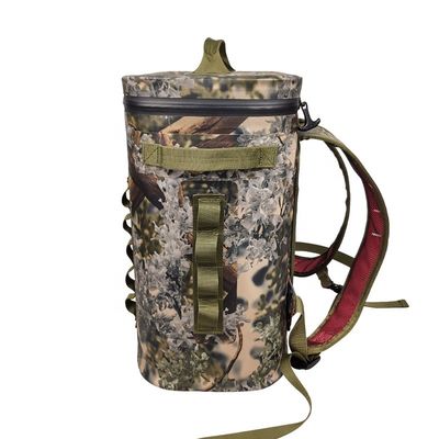 Camouflage Soft Cooler Backpack Anti Bocor Insulated Portable