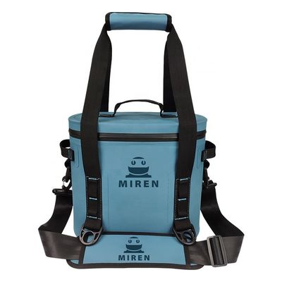 Tas Pendingin Persegi Terisolasi Dapat Digunakan Kembali 8 Liter Untuk Barbekyu Wisata Luar Ruangan