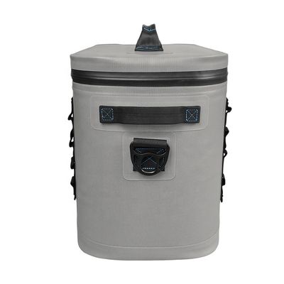 Tas Pendingin 20L Portabel Ringan Warna Abu-abu Muda Untuk Berkemah Barbekyu