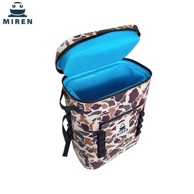 Outdoor TPU 36 Can Cooler Bag, Kamuflase Cooler Backpack Untuk Camping Hiking