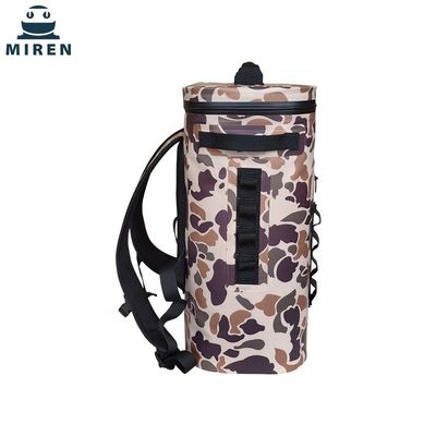 Outdoor TPU 36 Can Cooler Bag, Kamuflase Cooler Backpack Untuk Camping Hiking