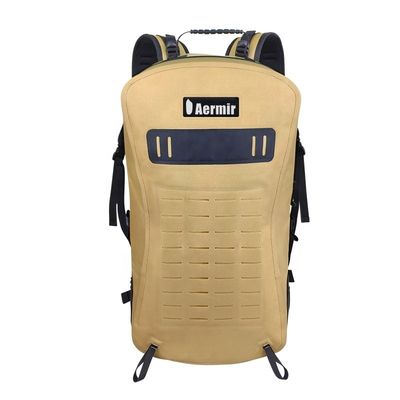 Ransel Mendaki Kuning 25l, Ransel Mendaki Tahan Air Bahan TPU 840D