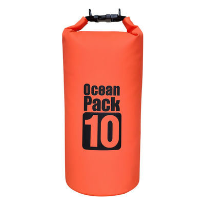 500D PVC Soft Water Resistant Dry Bag 10 Liter Untuk Olahraga Memancing ODM