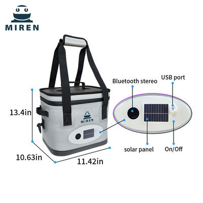 Tas Soft Cooler 14L dengan Bluetooth Audio.