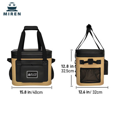 Logo yang dapat disesuaikan 30 kaleng Soft Cooler, Isolated And Leak Proof untuk penggunaan memancing di luar ruangan