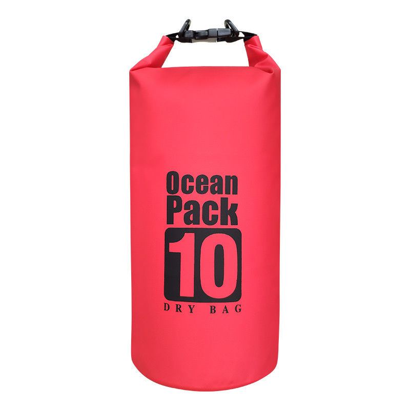 500D PVC Soft Water Resistant Dry Bag 10 Liter Untuk Olahraga Memancing ODM